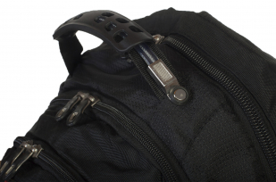 Городской черный рюкзак с эмблемой Артиллерии купить выгодно