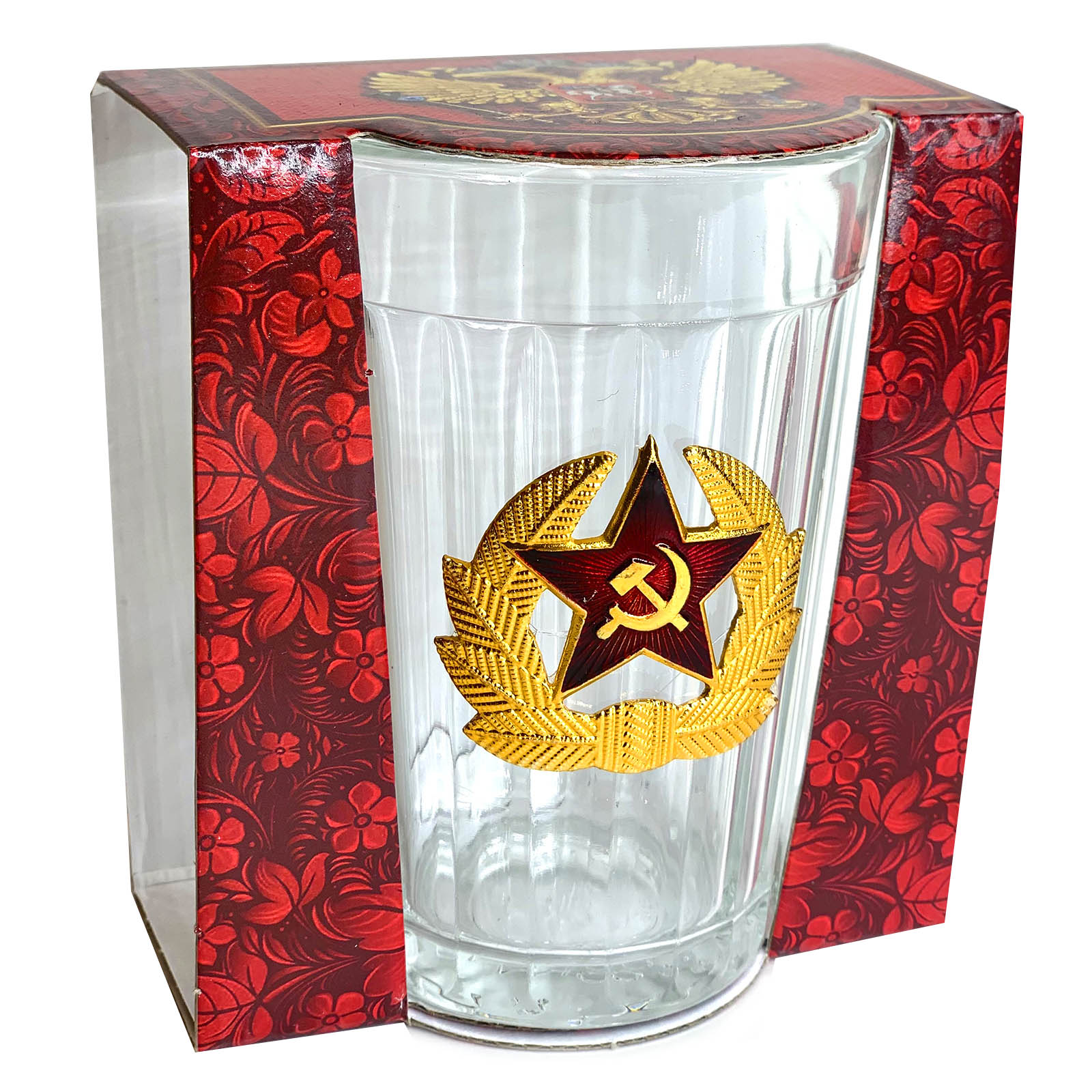 Купить граненый стакан Советская Армия