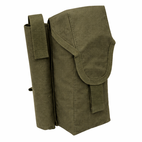Тактический подсумок для 2 магазинов АК74/АКМ, РОП и штык-ножа (Олива)