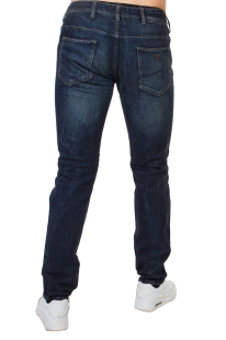 Иссиня-черные мужские джинсы из линейки Armani Jeans.