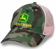 Камуфляжная бейсболка от John Deere
