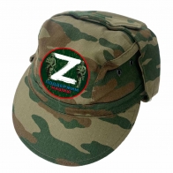 Камуфляжная кепка с трансфером «Z»