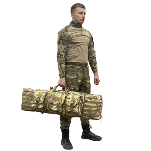 Камуфляжная сумка-чехол для двух единиц оружия