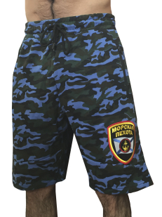 Камуфляжные мужские шорты "Морская пехота".