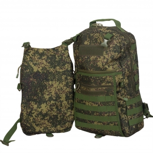 Камуфляжный армейский рюкзак с нашивкой ДПС - заказать в подарок