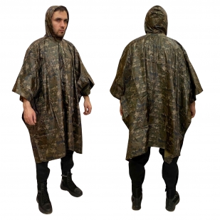 Камуфляжный дождевик Digital Camo