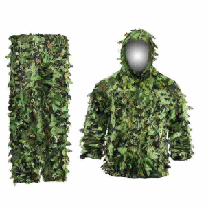 Камуфляжный костюм снайпера и разведчика с бионическими листьями