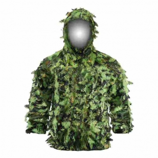 Камуфляжный костюм снайпера и разведчика с бионическими листьями