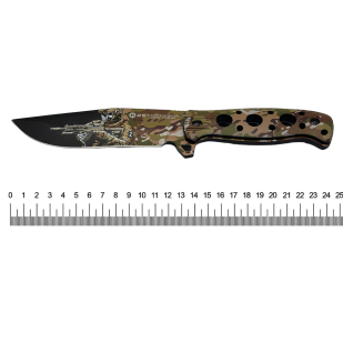 Камуфляжный нож К25 с фиксированным клинком (Мультикам)