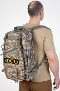 Камуфляжный рейдовый рюкзак с нашивкой ФСО - заказать онлайн