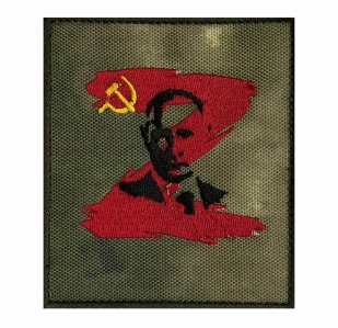 Камуфляжный шеврон Z с Путиным