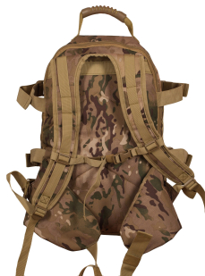 Камуфляжный тактический рюкзак с шевроном Охотничьего спецназа купить оптом