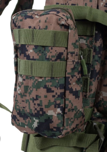 Камуфляжный тактический рюкзак US Assault с нашивкой Афган - купить выгодно