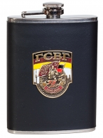 Карманная фляжка с накладкой ГСВГ
