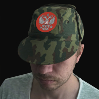 Армейская кепка-камуфляж «Герб России»