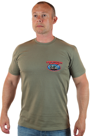 Классическая армейская футболка Спецназ ГРУ