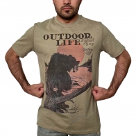 Классическая мужская футболка Guide Life с коротким рукавом.