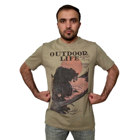 Классическая мужская футболка Guide Life с коротким рукавом.