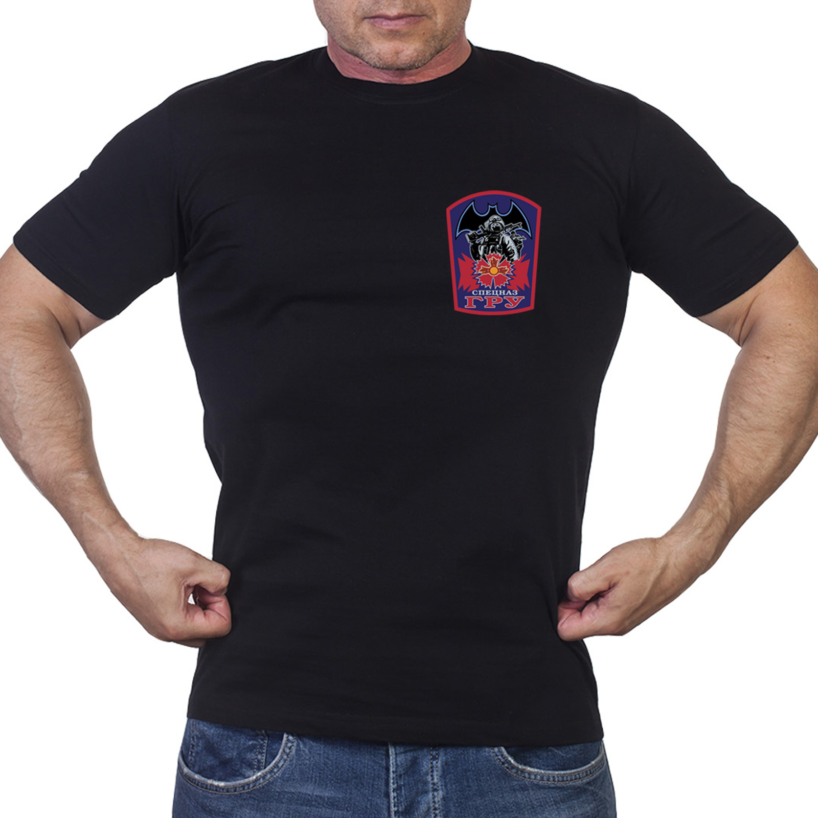 Купить в интернет магазине  футболку Спецназа ГРУ