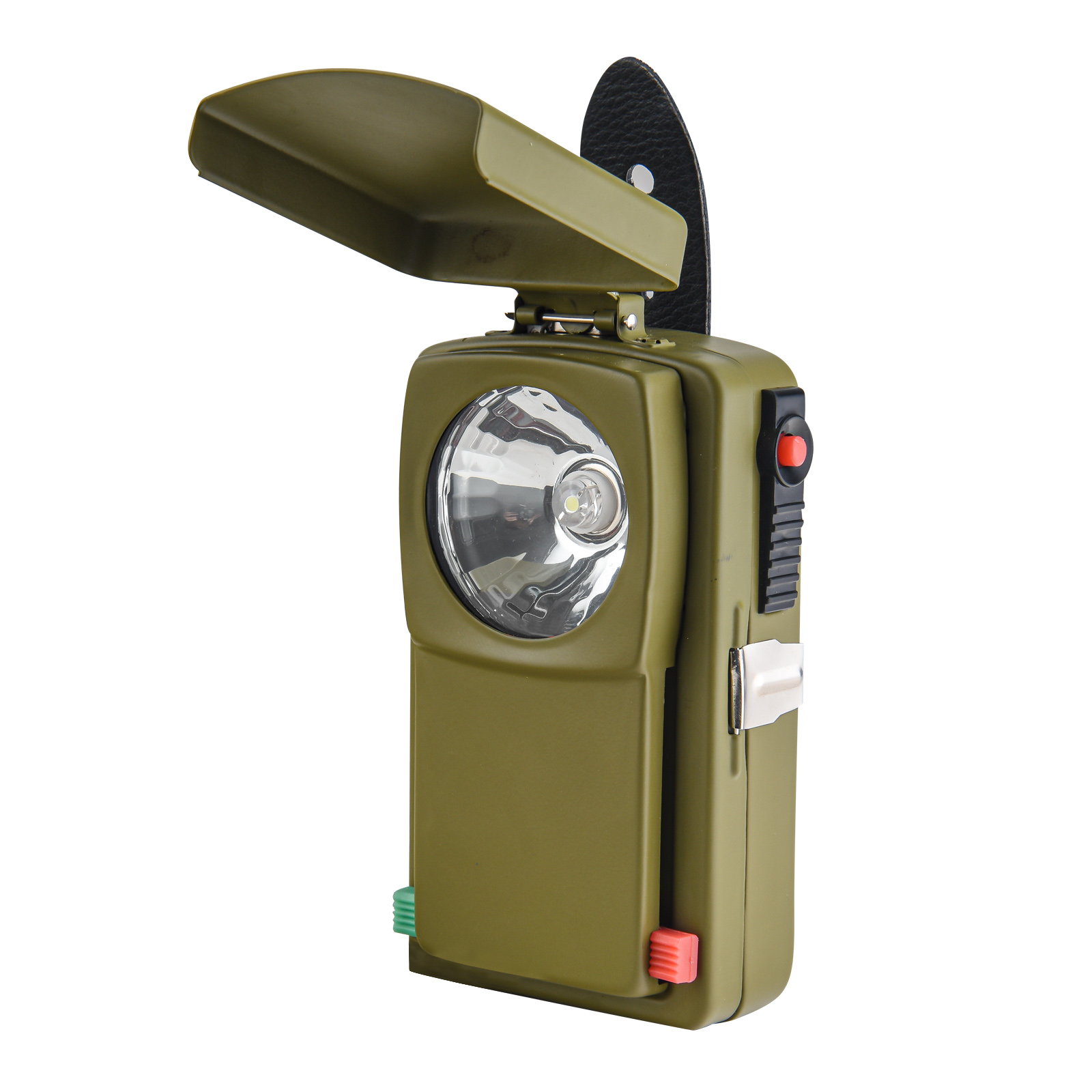 Качественный армейский сигнальный фонарь со светофильтрами
