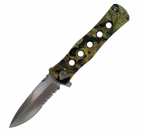 Классный складной нож Stainless 440