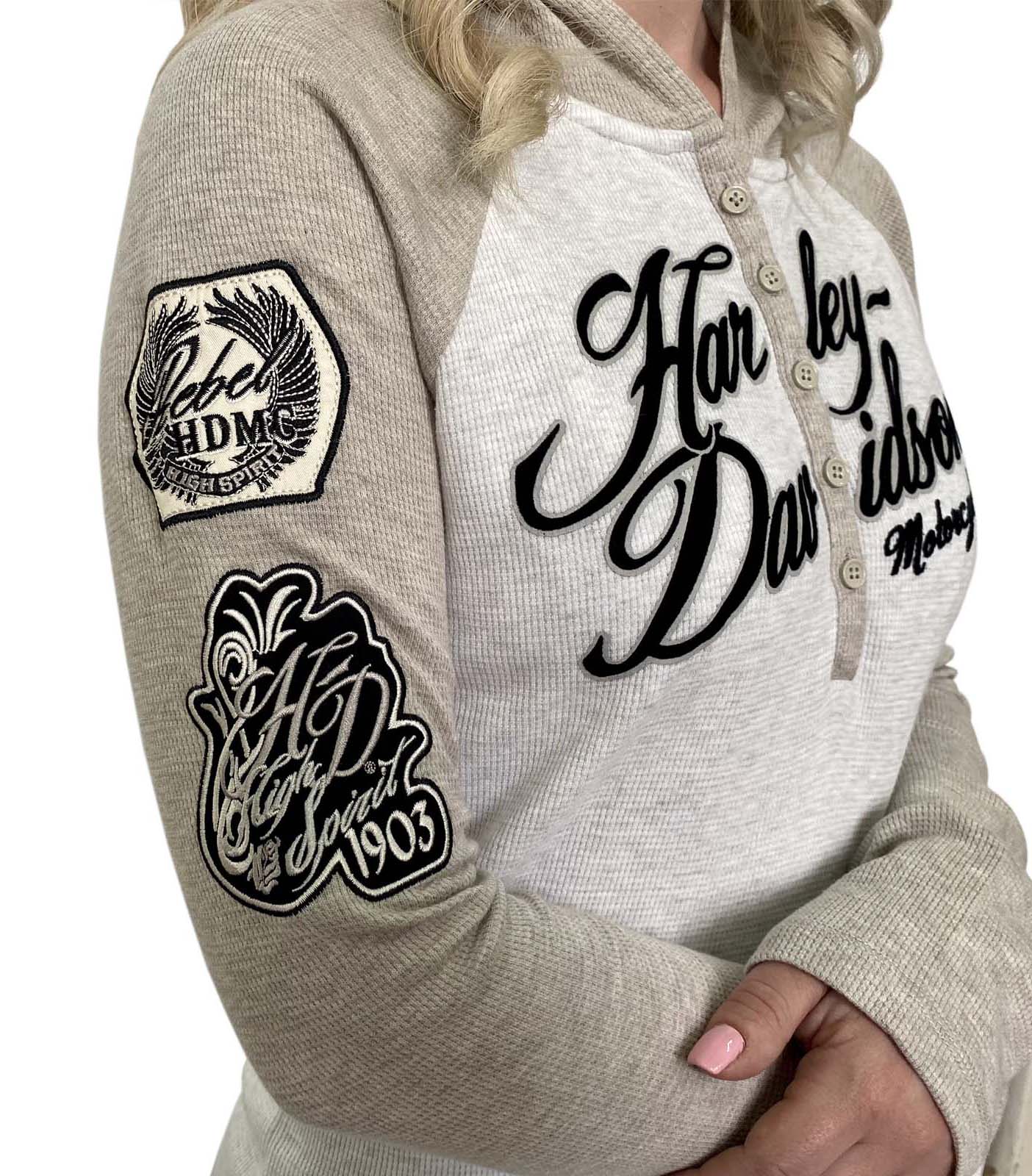 Молодежные кофты для девушек от ТМ Harley-Davidson