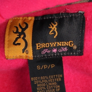 Женская кофта-худи Browning на флисе