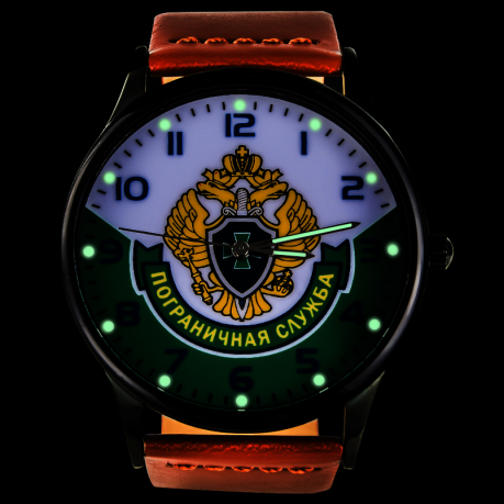 Командирские часы «Пограничная служба» - с подсветкой