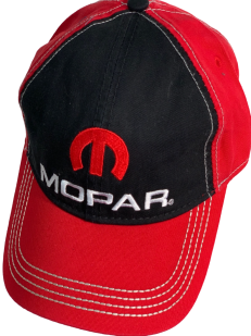 Комбинированная красно-черная бейсболка MOPAR