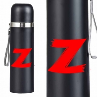 Компактный термос с буквой "Z"