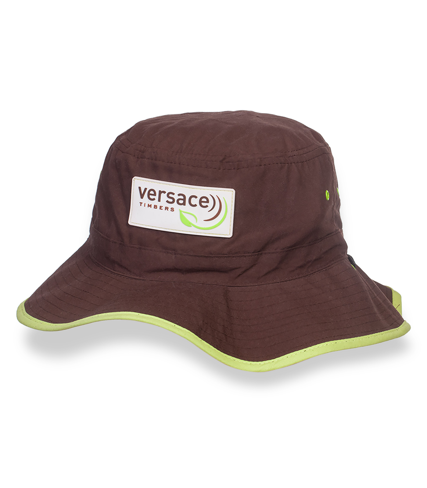 Купить коричневую сочную шляпу-панаму Versace по экономичной цене