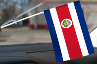 Костариканский флажок в машину