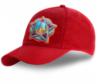 Красная бейсболка «Победа» с орденской символикой