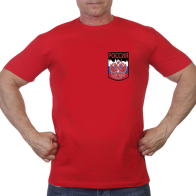 Красная футболка Россия