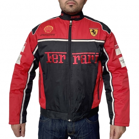 Красная мужская куртка Ferrari