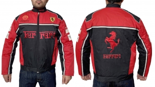 Красная мужская куртка Ferrari