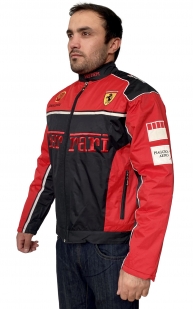Красная мужская куртка Ferrari