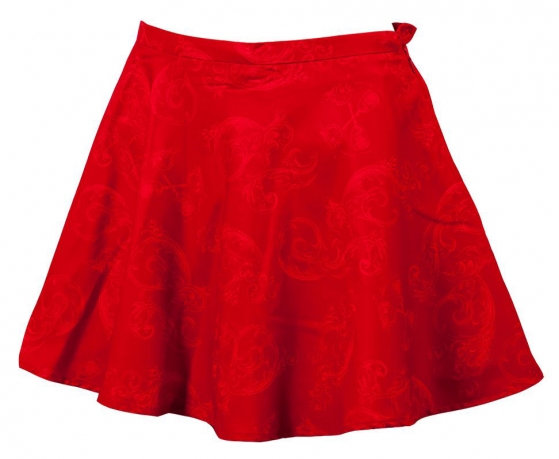 Красная юбка расклешенная по лучшей цене