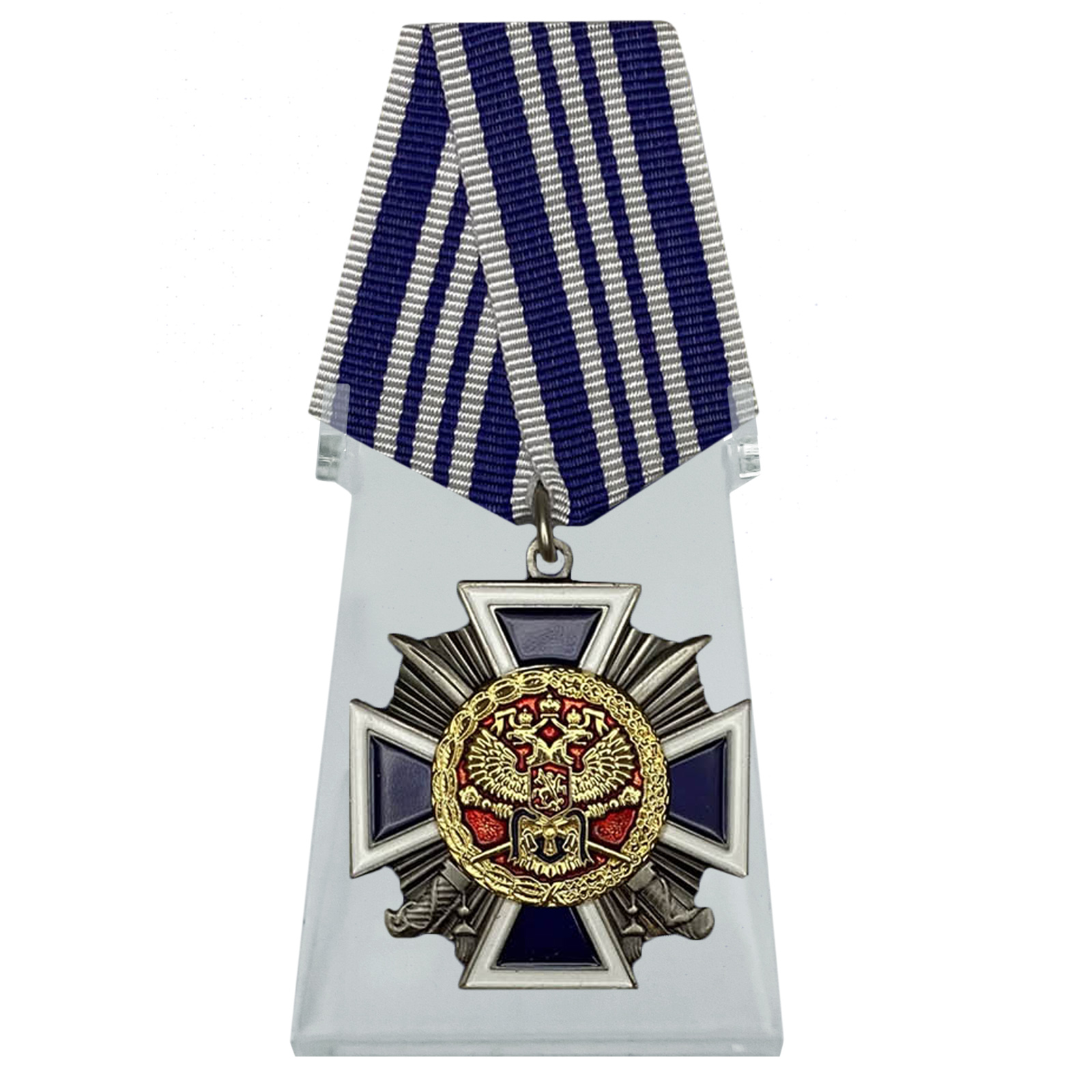 Крест "За заслуги перед казачеством" 3 степени на подставке