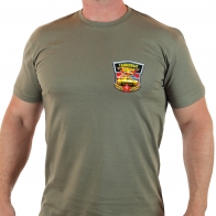 Крутая футболка для мужчины-танкиста.