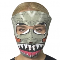 Крутая антивирусная маска из неопрена Skulskinz Ironman