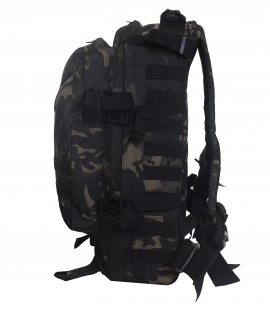 Крутой штурмовой рюкзак камуфляжа Black Multicam - купить недорого