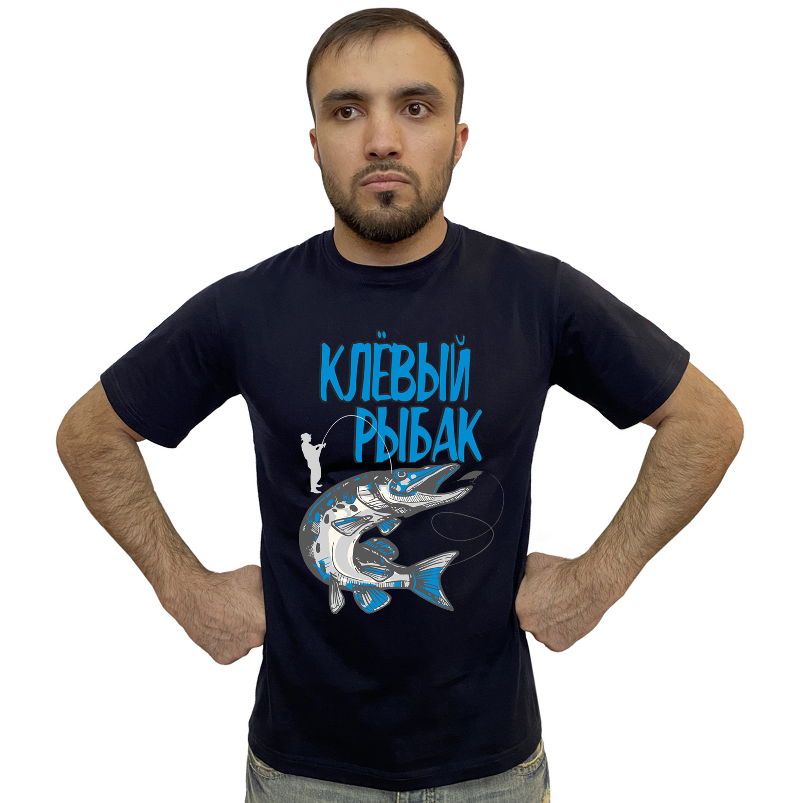 Купить футболку рыбаку – доставка по Москве и России