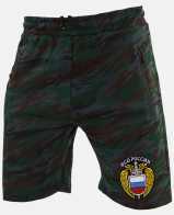 Купить крутые мужские шорты в армейском камуфляже