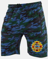 Крутые шорты с вышитой эмблемой "Полиция России"