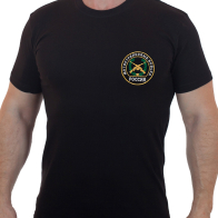 Лаконичная футболка с вышивкой Мотострелковые Войска