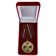 Латунная медаль Участнику боевых действий на Северном Кавказе