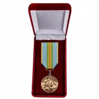 Латунная медаль За службу в 37 ДШБр ВДВ Казахстана