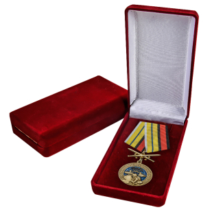 Латунная медаль За службу в артиллерийской разведке