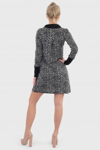 Женственное леопардовое платье ColleXion.